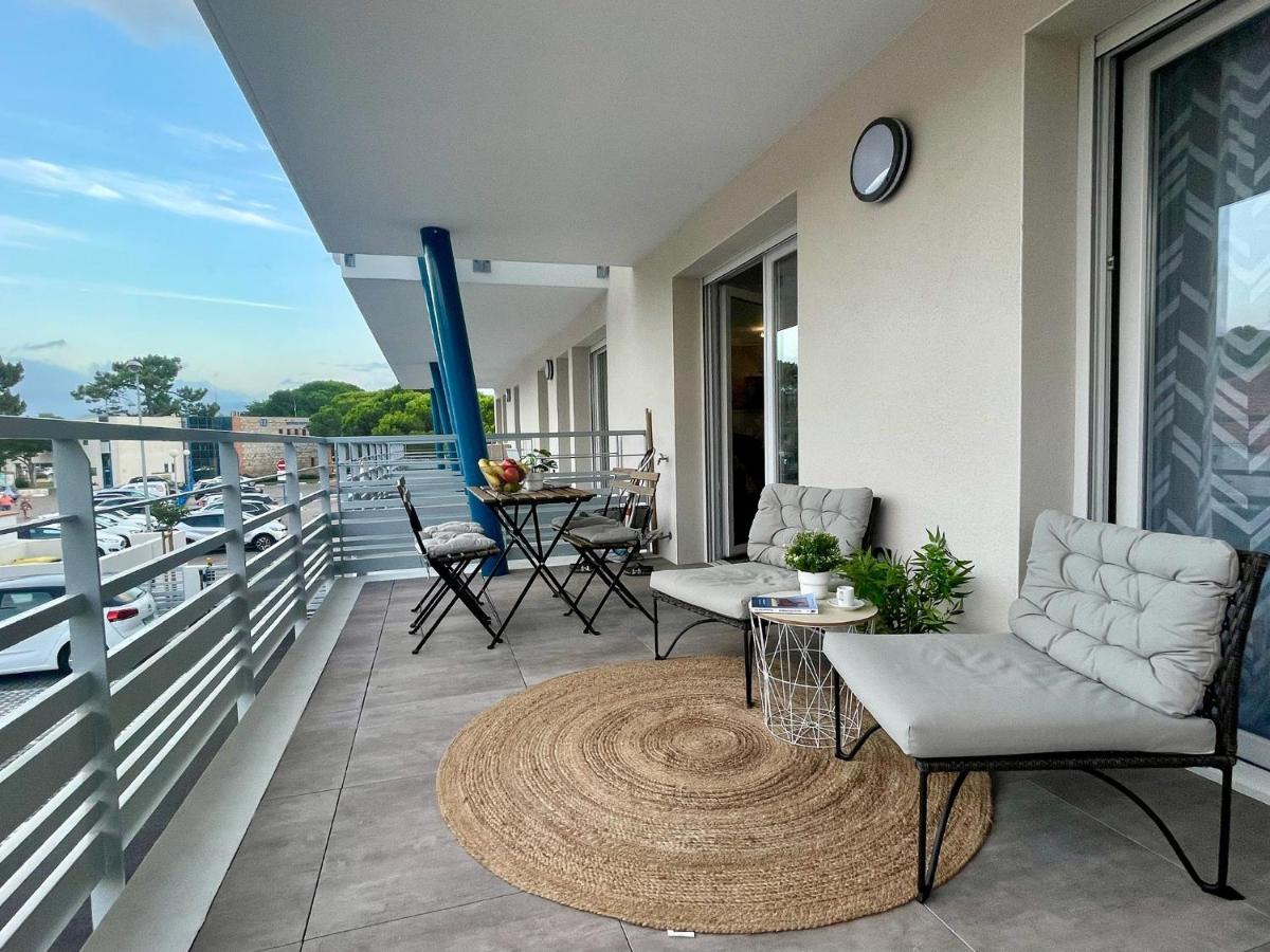 Superbe Appartement Neuf Entre Mer Et Pins Wifi 滨海阿热莱斯 外观 照片